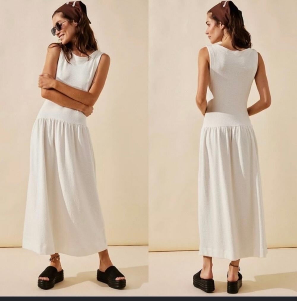 Free People Beach Easy Does It Maxi Dress Small